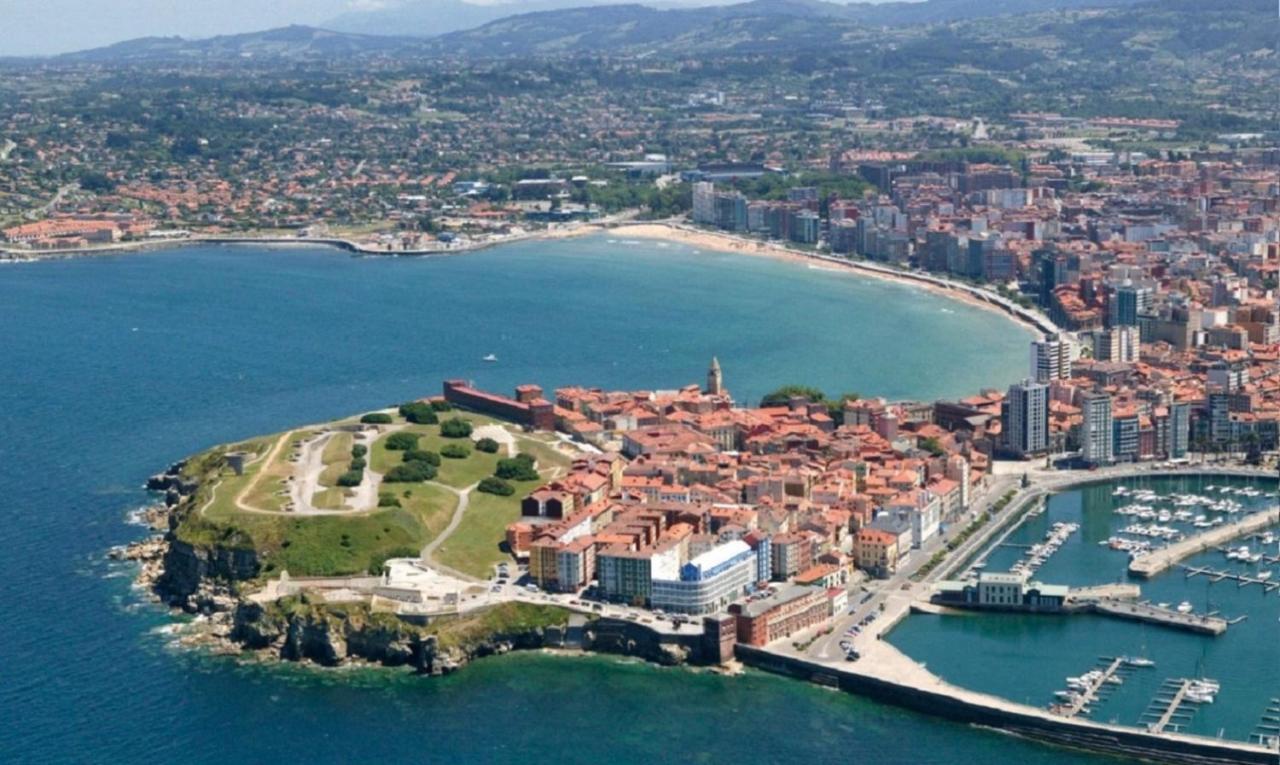 Apartamento Xana Gijón Eksteriør billede